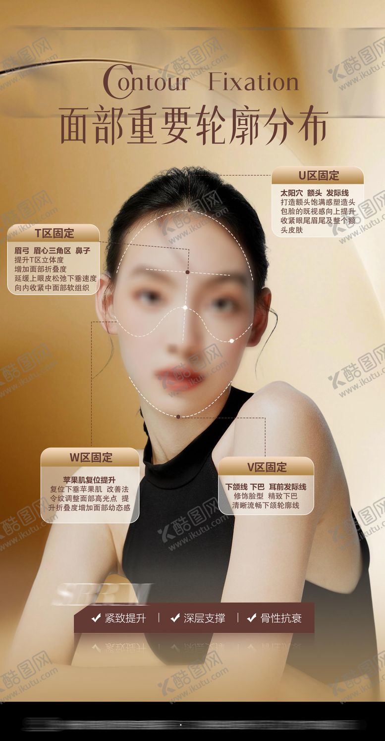 编号：30731506151232296512【酷图网】源文件下载-医美轮廓项目宣传海报