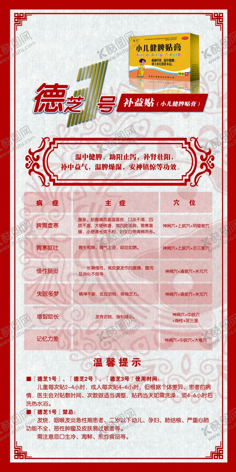 编号：86873704261216093005【酷图网】源文件下载-中医外用贴挂图