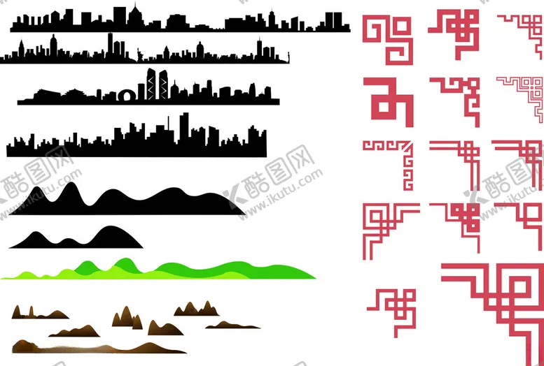 编号：69886601272238042372【酷图网】源文件下载-条纹边框