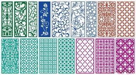 窗花镂空花纹屏风隔断雕花