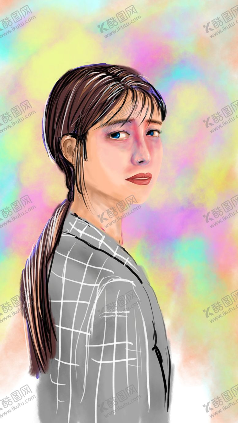 编号：88008006302328287397【酷图网】源文件下载-人物插画模板