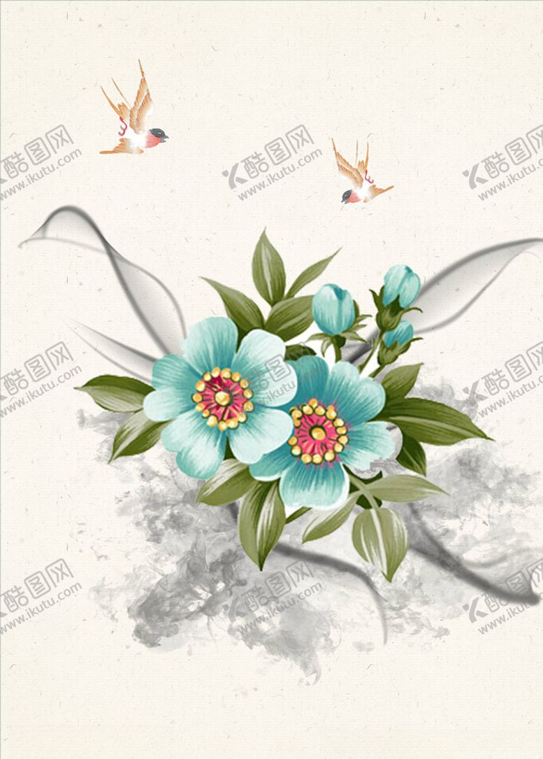 编号：39907105011715051543【酷图网】源文件下载-水墨装饰画