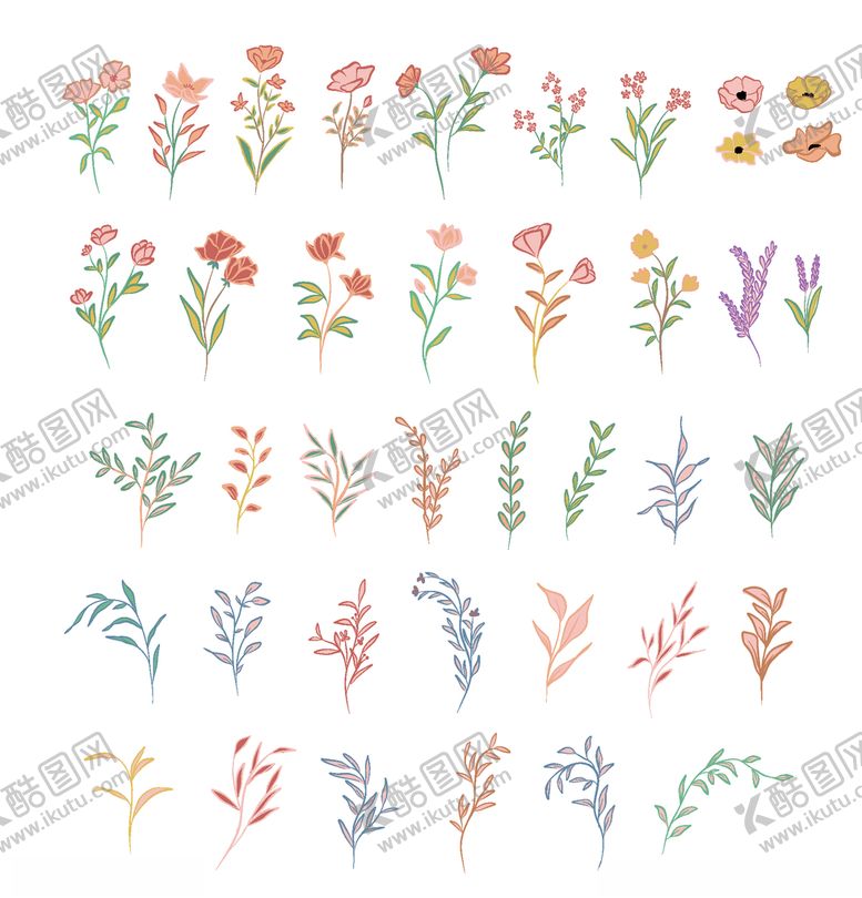 编号：73185005151807496749【酷图网】源文件下载-植物花纹