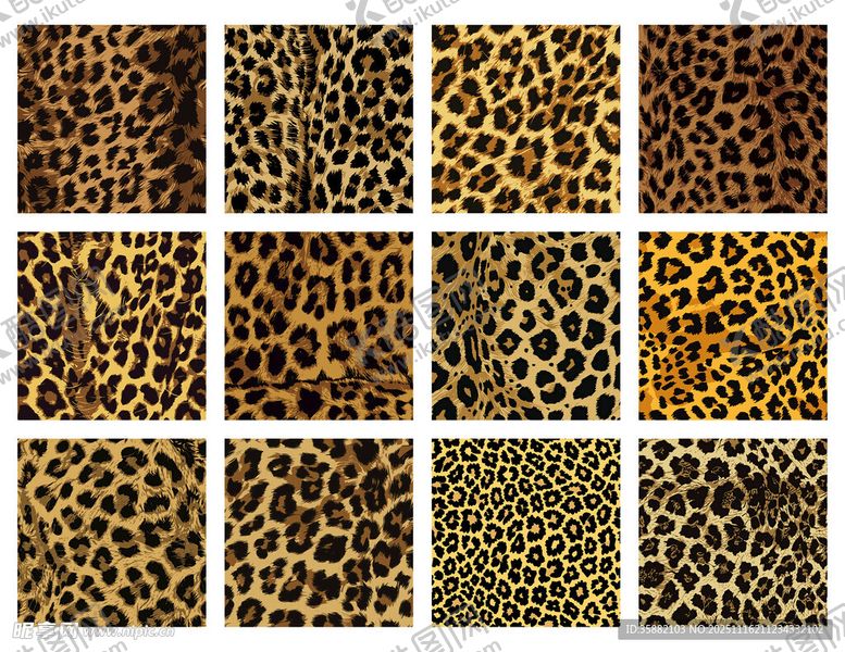 编号：17815911202254227240【酷图网】源文件下载-豹纹纹理