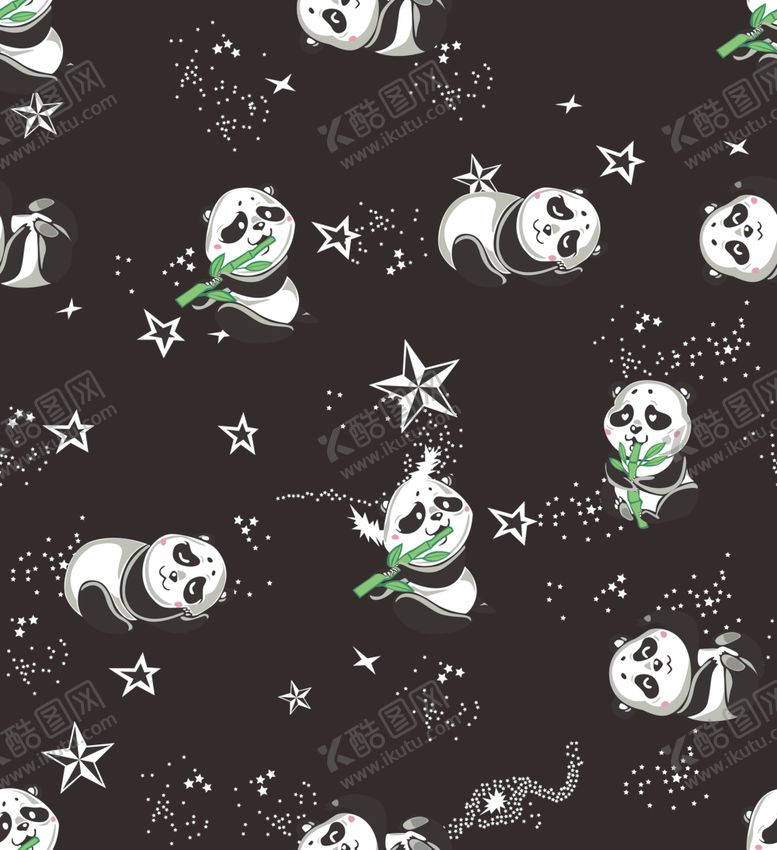 编号：22992710040525119322【酷图网】源文件下载-卡通熊猫