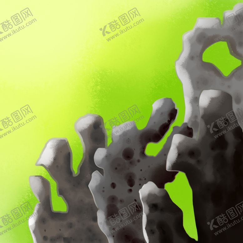 编号：46901607081120007876【酷图网】源文件下载-手绘假山