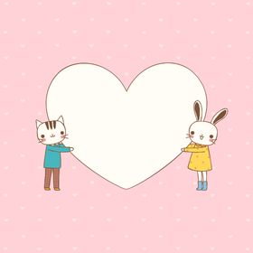 卡通情侣插画