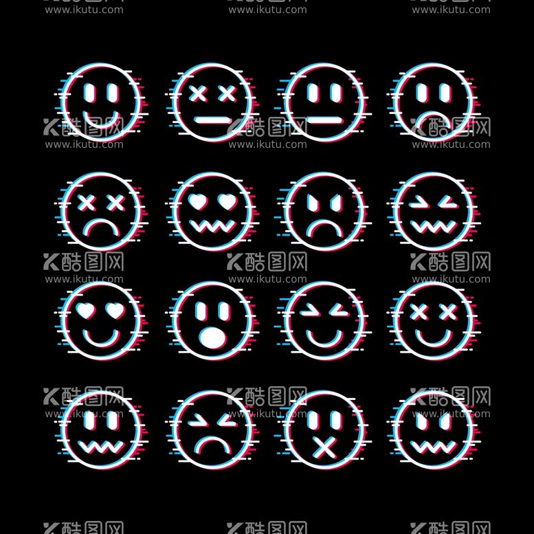 编号：48826210312238134063【酷图网】源文件下载-抖音风格表情