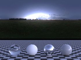 C4D天空贴图HDR贴图