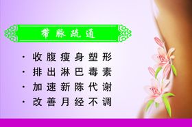 养生展板