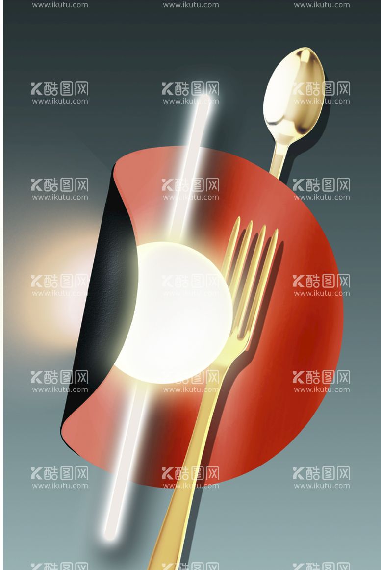 编号：33844611162257582501【酷图网】源文件下载-餐厅几何装饰画