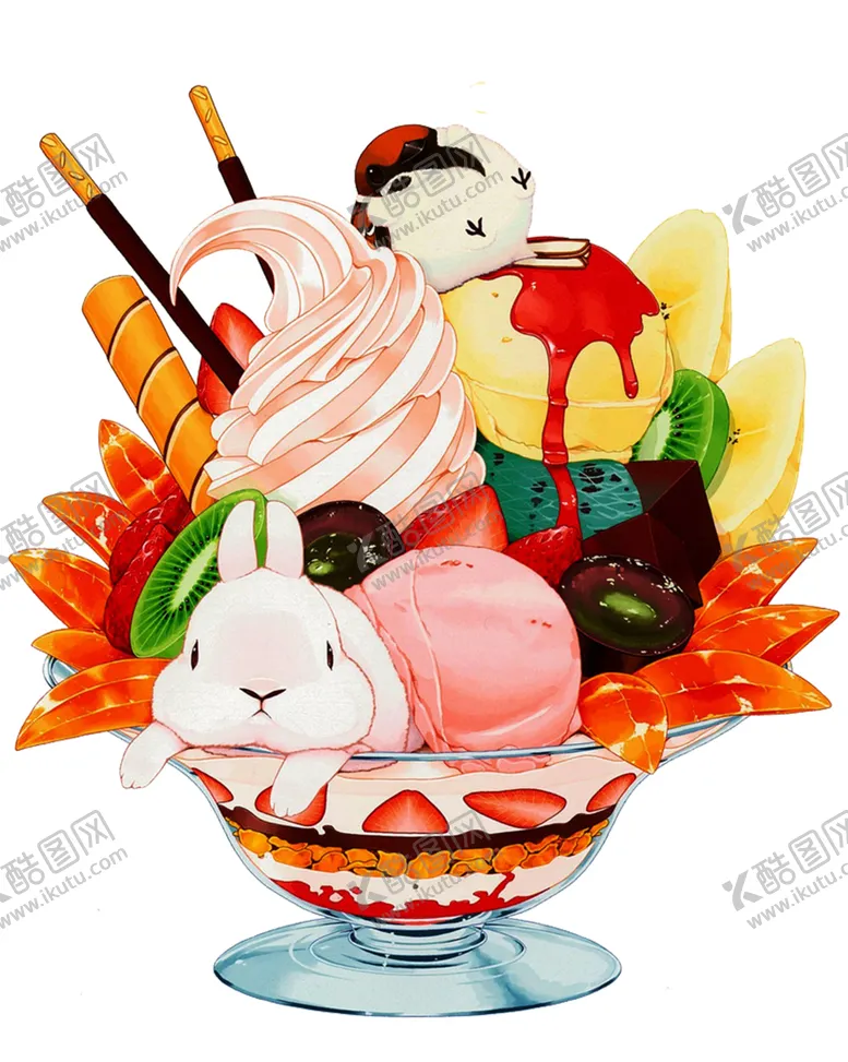 编号：37604303311736415457【酷图网】源文件下载-冰淇淋
