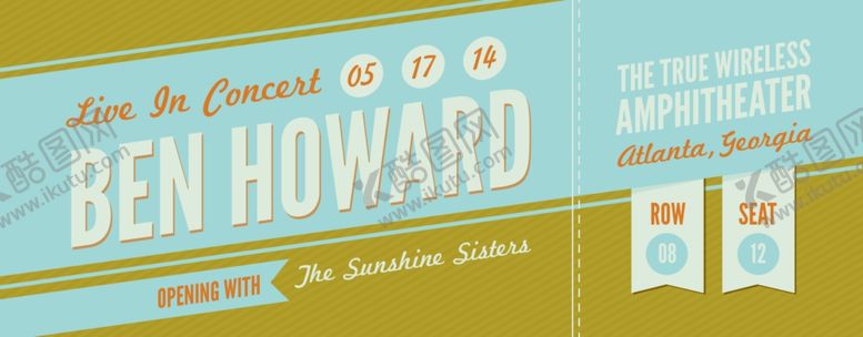 编号：33388910302026246649【酷图网】源文件下载-门票卡券样机