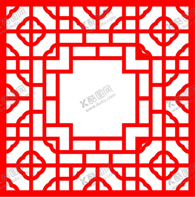 编号：84269911041449271526【酷图网】源文件下载-中国风窗格