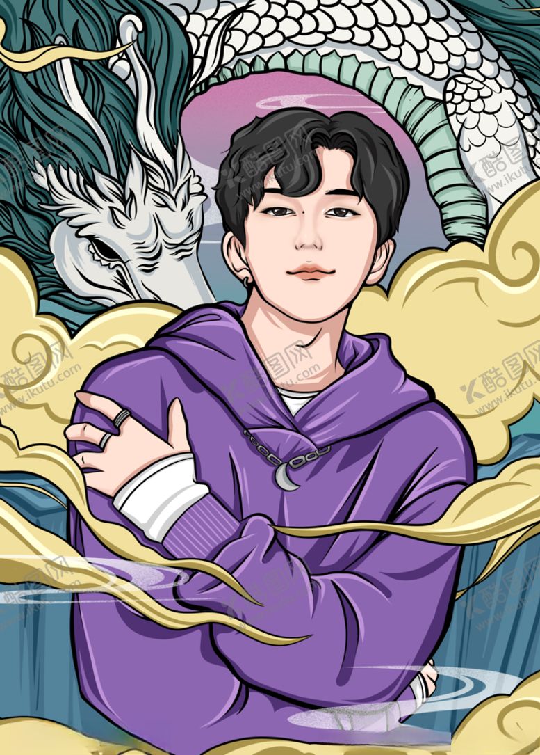 编号：12459309251644112647【酷图网】源文件下载-国潮青年