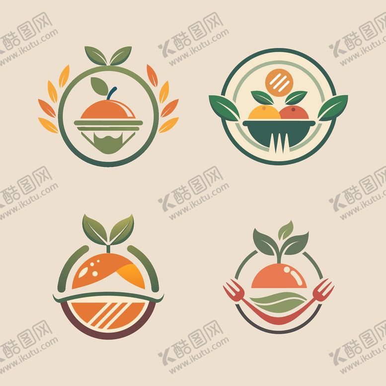 编号：29218011251203571129【酷图网】源文件下载-水果logo