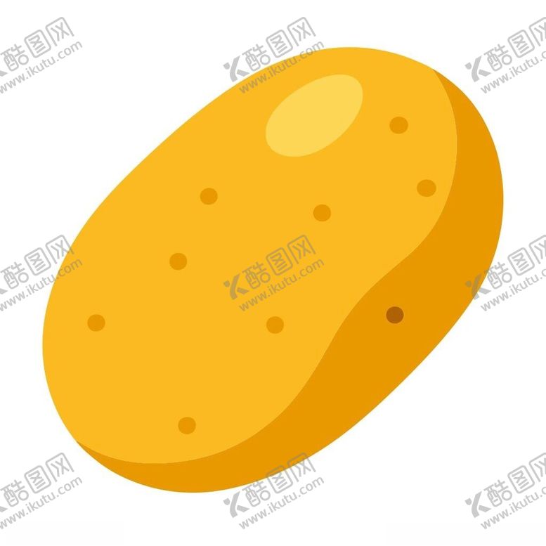编号：41876702250503552460【酷图网】源文件下载-拟真插画风格的土豆