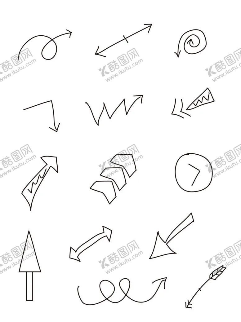 编号：62489709202219158159【酷图网】源文件下载-箭头元素