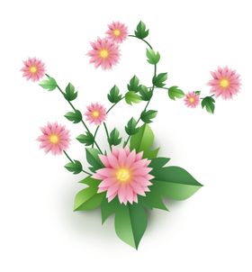 立体装饰花朵