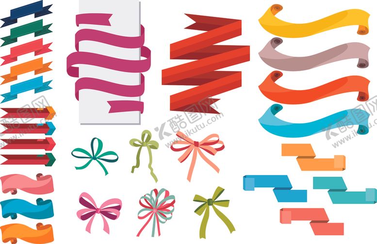 编号：22504404030313465672【酷图网】源文件下载-丝带蝴蝶结