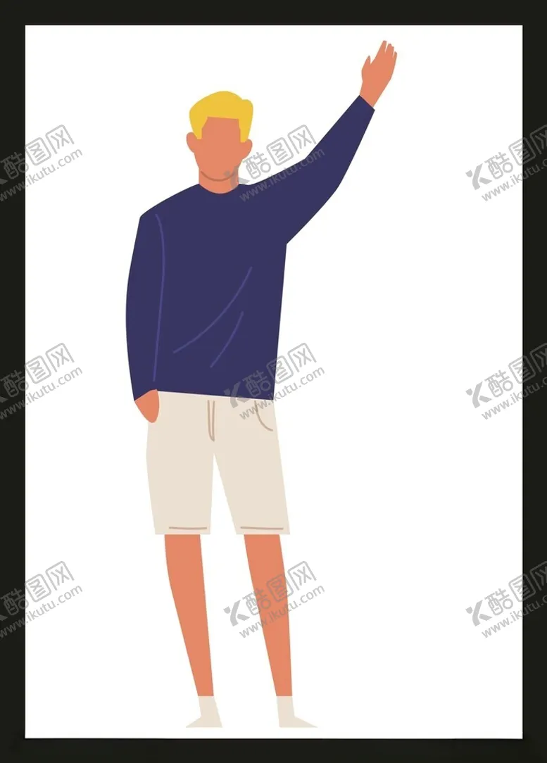 编号：50957802172153421125【酷图网】源文件下载-手绘男人男孩