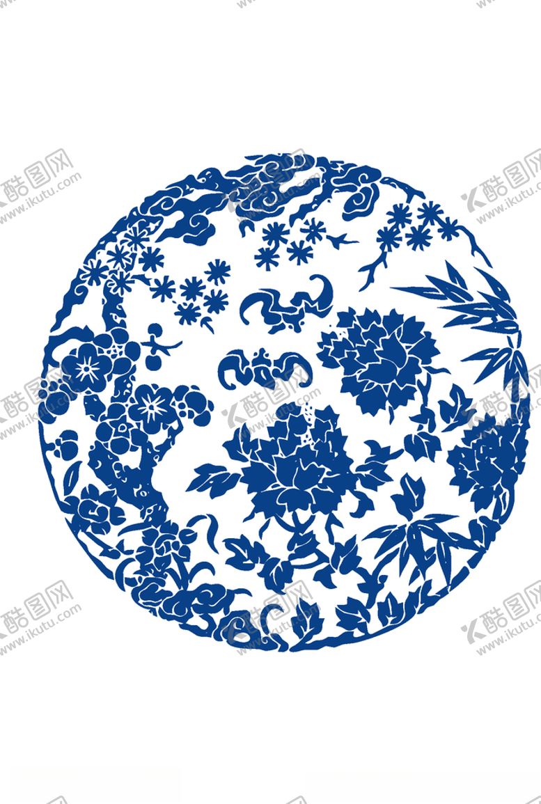 编号：90600210101808175935【酷图网】源文件下载-青花纹理