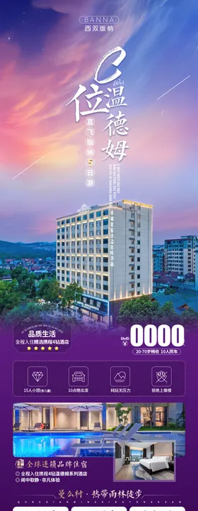 云南旅游海报详情页