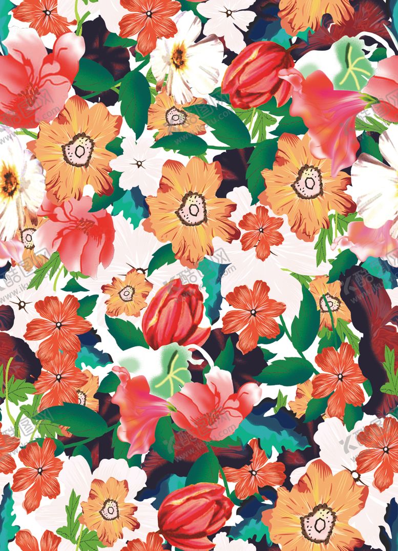 编号：26653206171621079815【酷图网】源文件下载-玫瑰花百合花