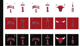 NBA公牛1号ROSE