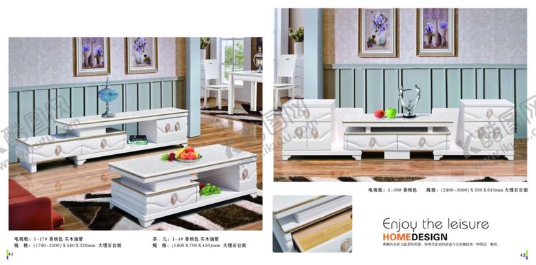 编号：54372610130812467801【酷图网】源文件下载-茶几电视柜