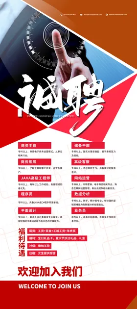 招聘模板简章设计校园