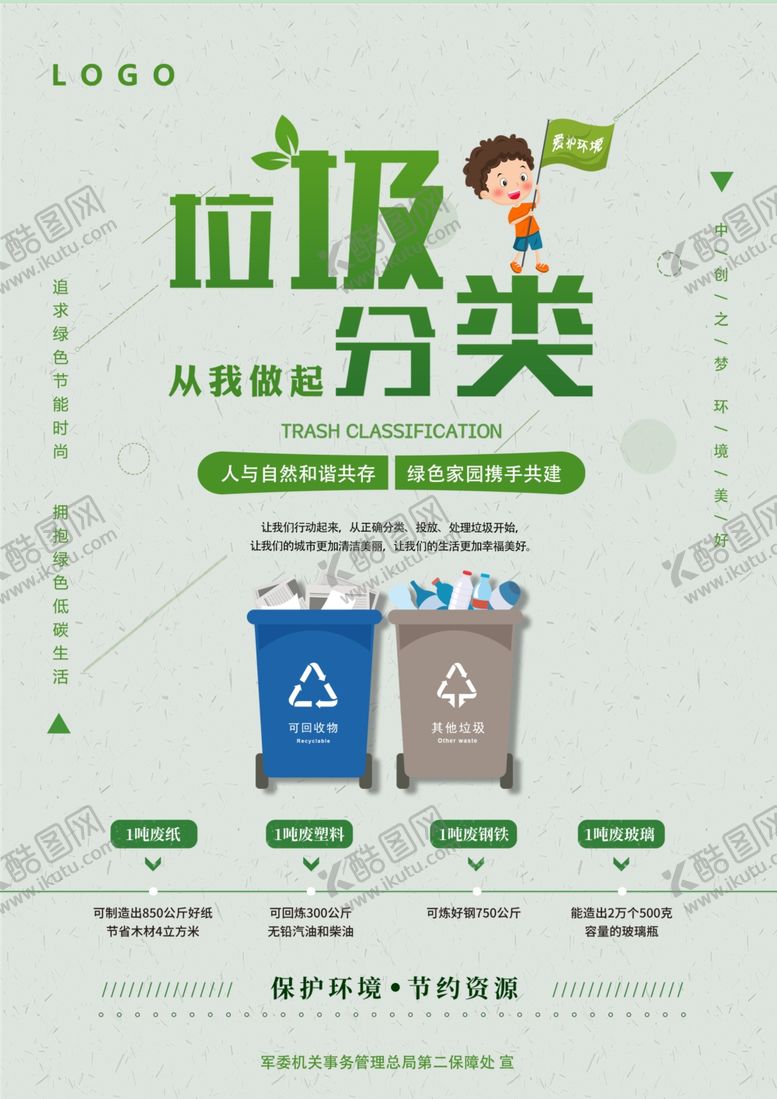 编号：34865609292114065750【酷图网】源文件下载-垃圾分类倡议书