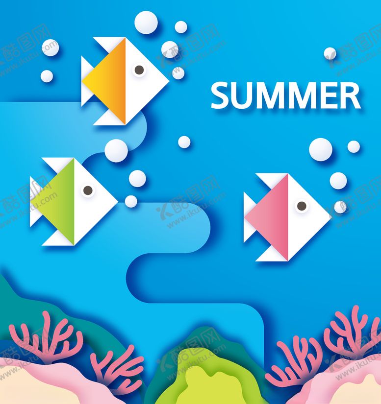 编号：43624309260151012074【酷图网】源文件下载-夏日主题创意插画