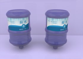 流体硼标签贴纸设计展开图