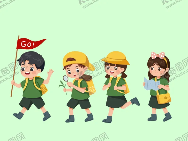 编号：21538702100716166989【酷图网】源文件下载-夏令营游玩儿童素材