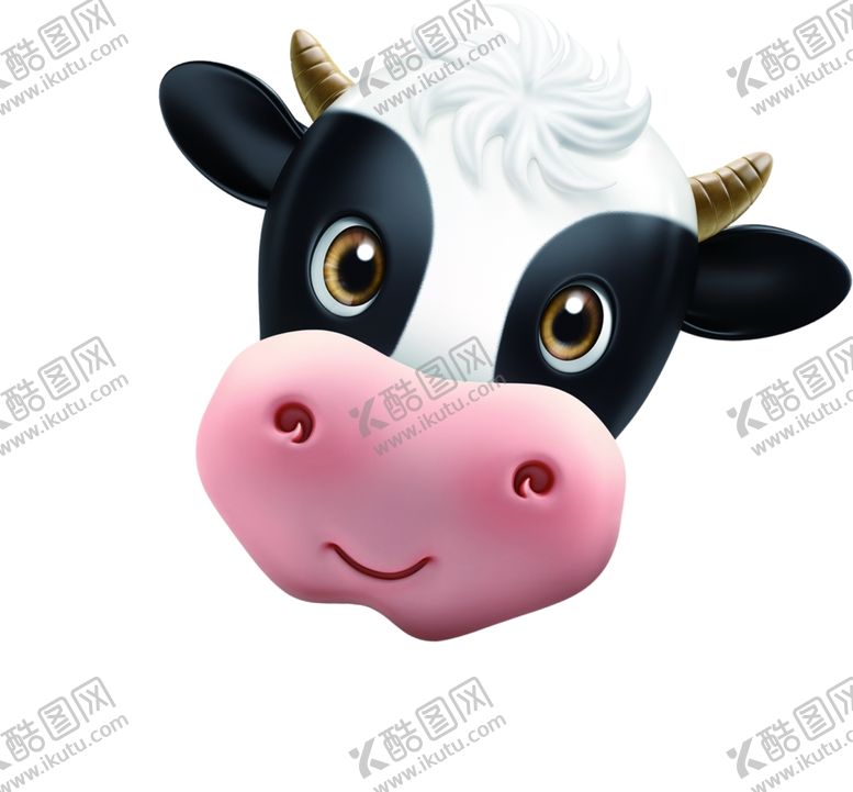 编号：63198010121117291450【酷图网】源文件下载-可爱牛