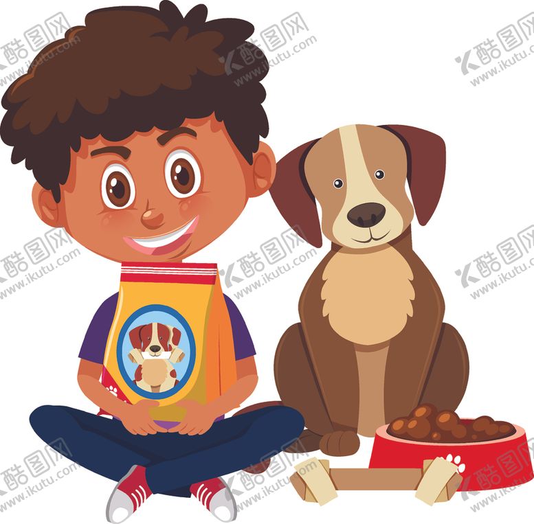 编号：71243304191105219665【酷图网】源文件下载-卡通矢量儿童