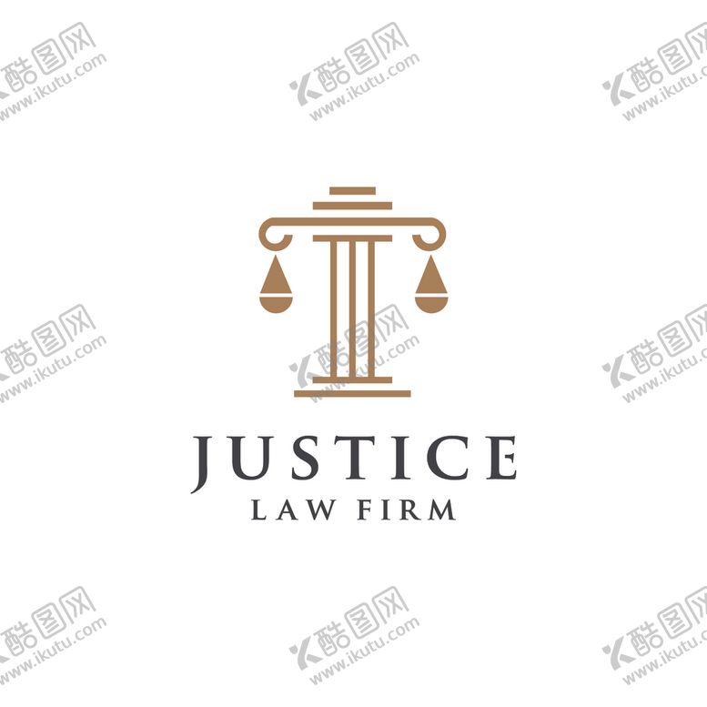 编号：64225601291936345112【酷图网】源文件下载-法律LOGO