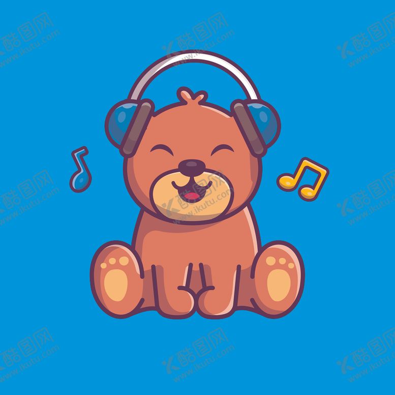 编号：88151810061221037723【酷图网】源文件下载-音乐小熊