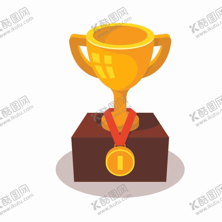编号：43701810051309213257【酷图网】源文件下载-奖杯插画 