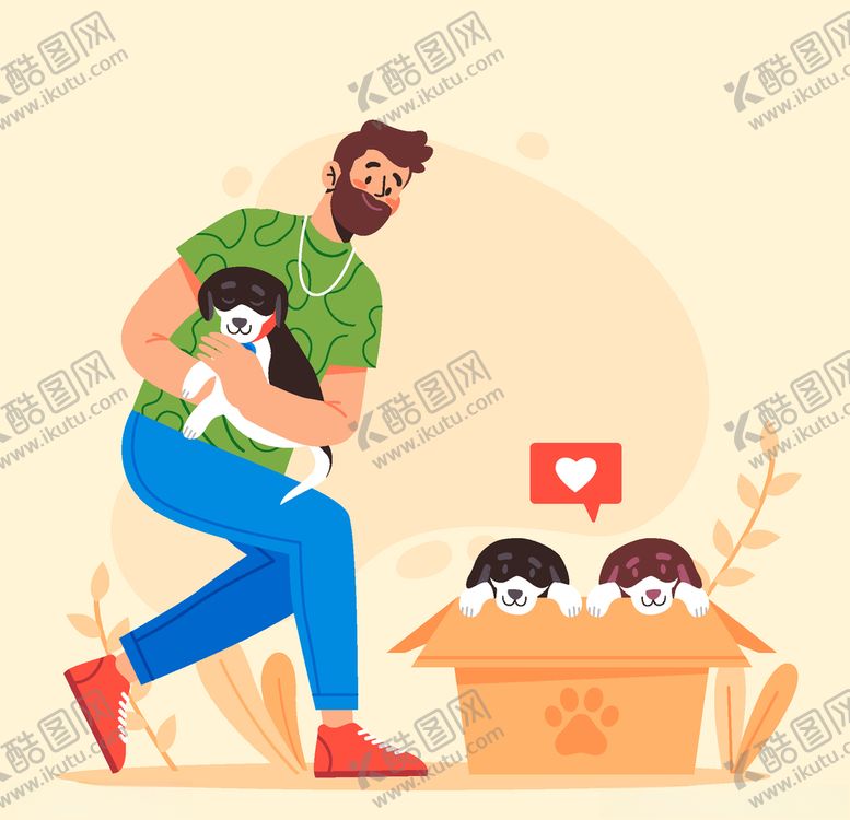 编号：77968809270654247027【酷图网】源文件下载-矢量可爱宠物