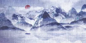 中国风背景学校古小清新