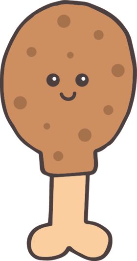 可爱食物卡哇伊AI设计素材AI矢量图表情