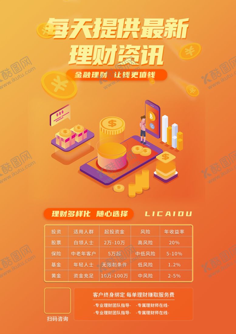编号：77661905121137228579【酷图网】源文件下载-投资理财