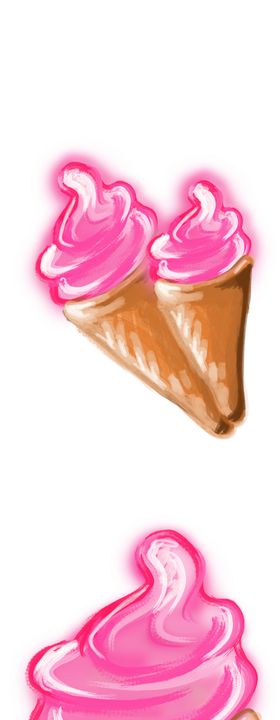 冰淇淋透明素材