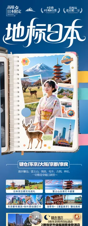 日本旅游海报