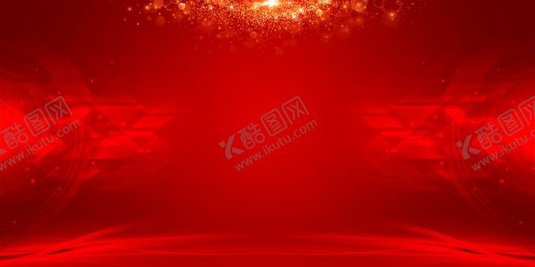 编号：80614309270448529618【酷图网】源文件下载-红色年终盛典年终盛会背景