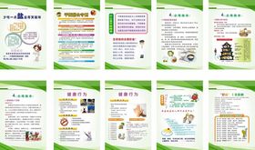 青少年合理膳食海报