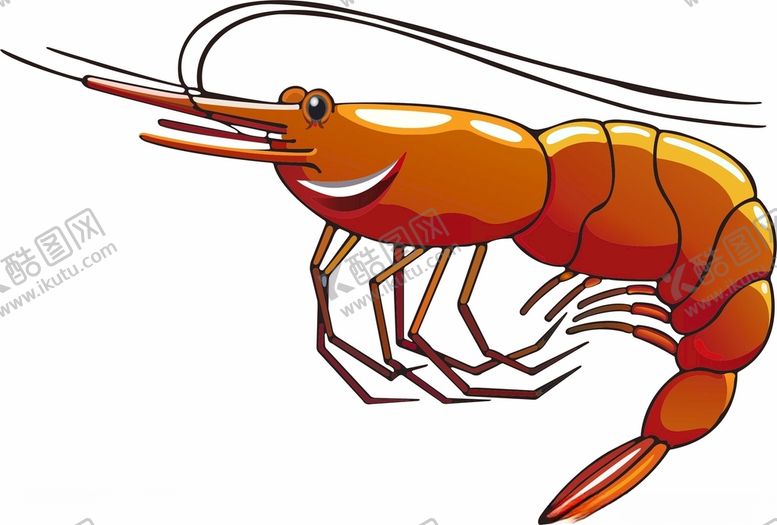 编号：24860609171549075305【酷图网】源文件下载-卡通龙虾