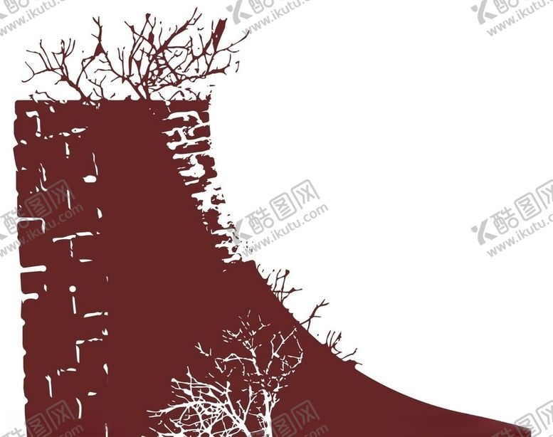 编号：49031709222124512494【酷图网】源文件下载-手绘枯树